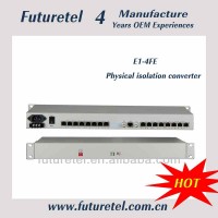 E1 to 4x 10Base-T Interface/protocol converter